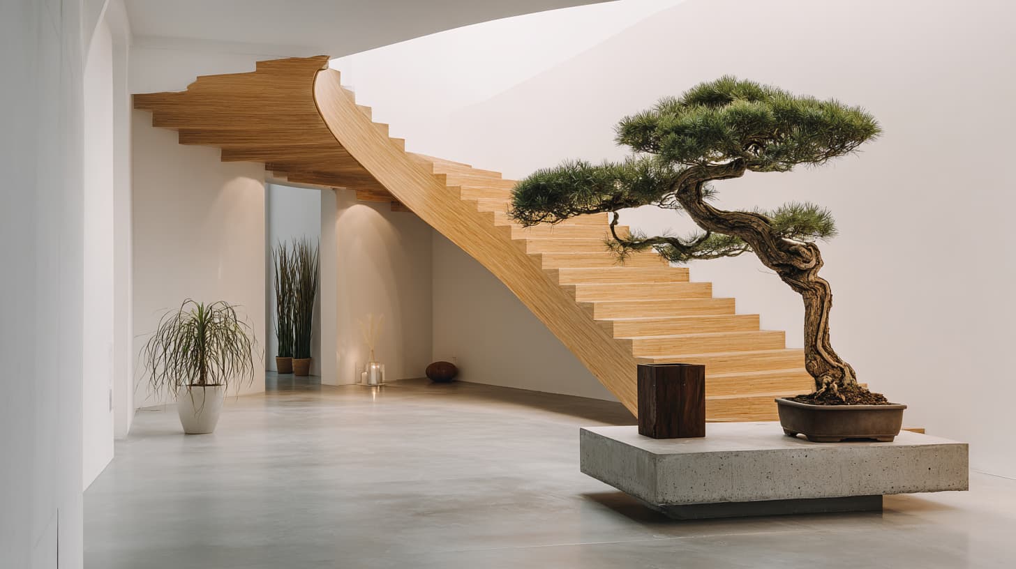 Microcement hallway and landing Ireland